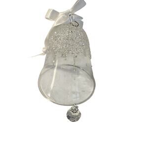 Swarovski Annual Crystal Bell Christmas Ornament - Damaged